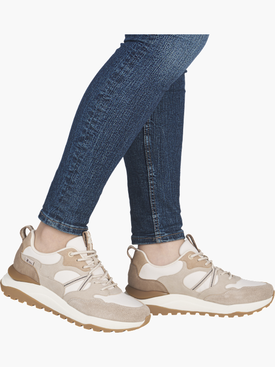 Rieker Damen Sneaker Low Beige 142023 4