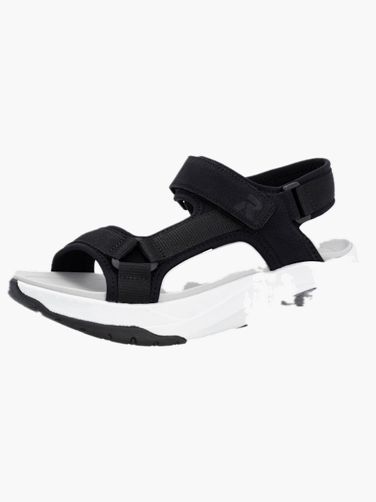 Rieker Sport Damen Trekkingsandalen Schwarz 136634 2