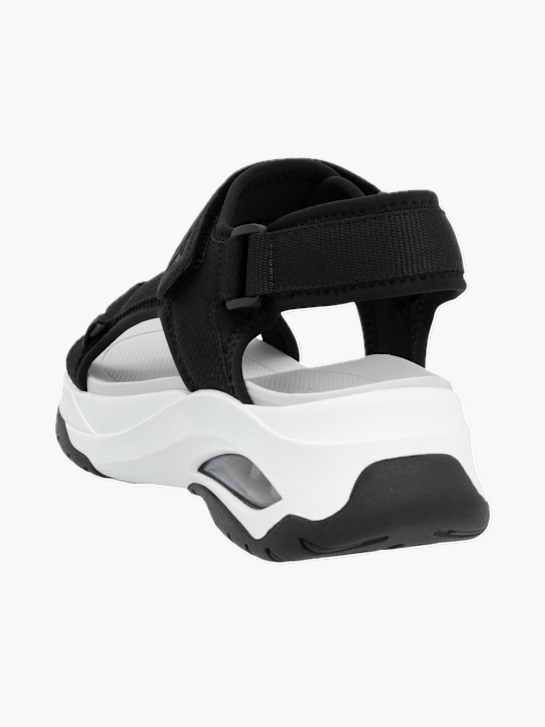 Rieker Sport Damen Trekkingsandalen Schwarz 136634 3