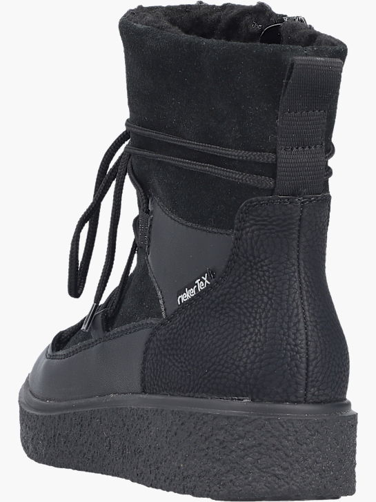 Rieker Damen Kurzstiefel Schwarz 142068 4