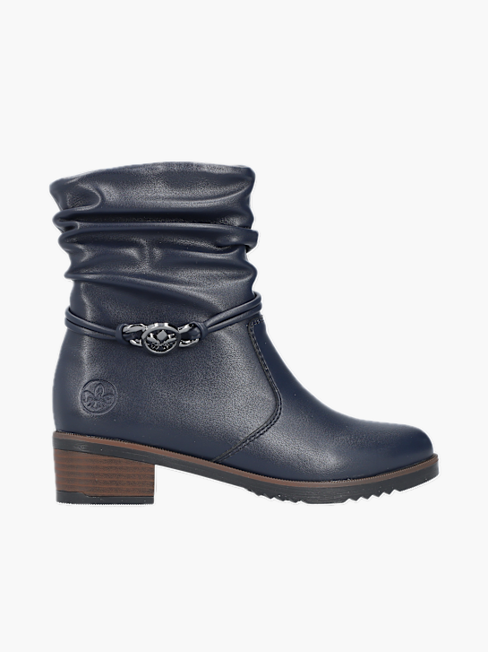 Deichmann Damen Stiefeletten Stiefel Blau Deichmann Rieker Damen