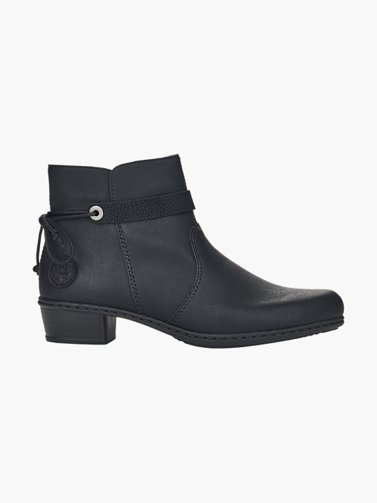 Rieker Damen Stiefeletten Schwarz 142076 1