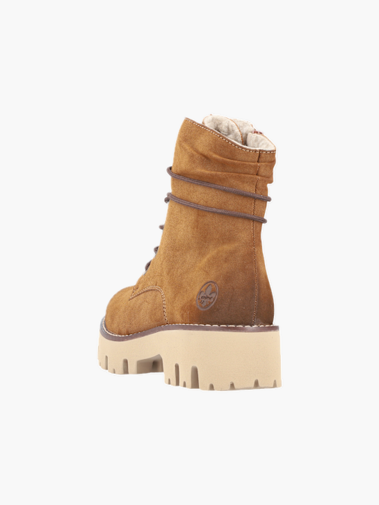 Rieker Damen Schnürstiefel Braun 136673 3