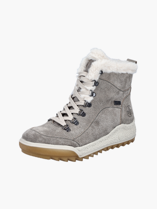 Rieker Damen Schnürstiefel Grau 136676 2