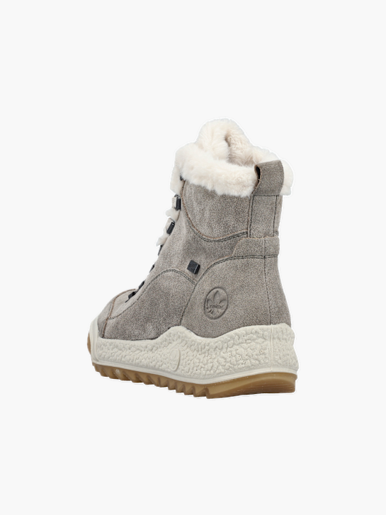 Rieker Damen Schnürstiefel Grau 136676 3