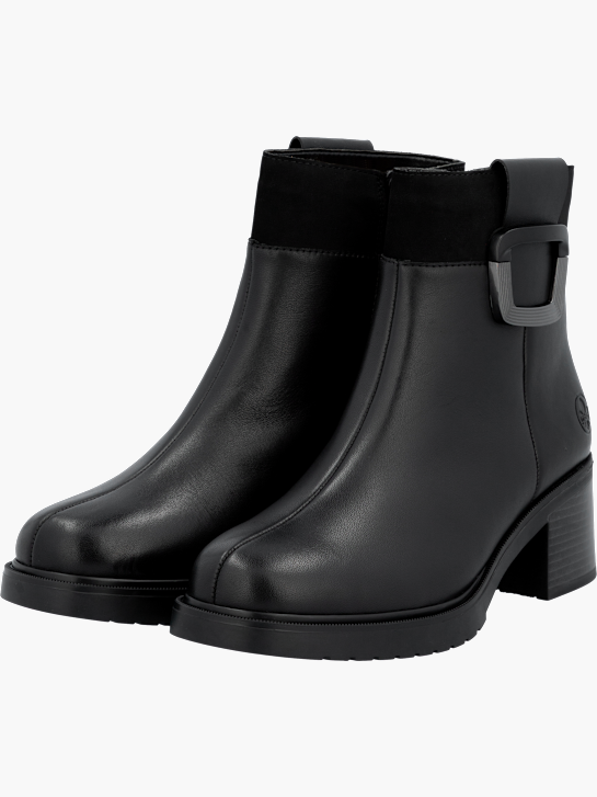 Rieker Damen Stiefeletten Schwarz 142093 2