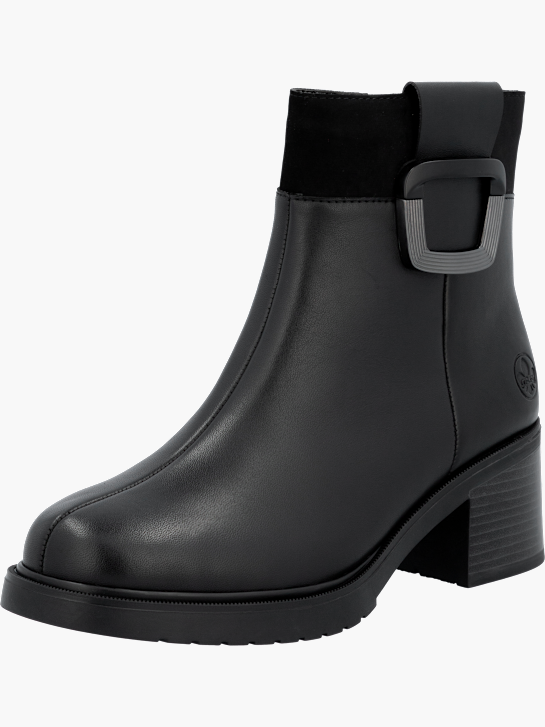 Rieker Damen Stiefeletten Schwarz 142093 3