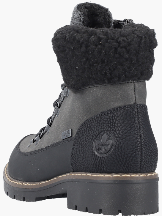 Rieker Damen Schnürstiefel Grau 142117 3