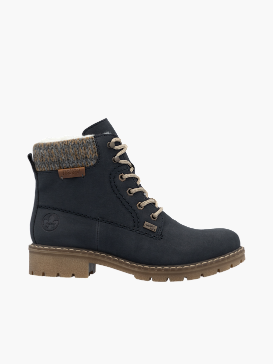 Rieker Damen Schnürstiefel Blau 136686 1