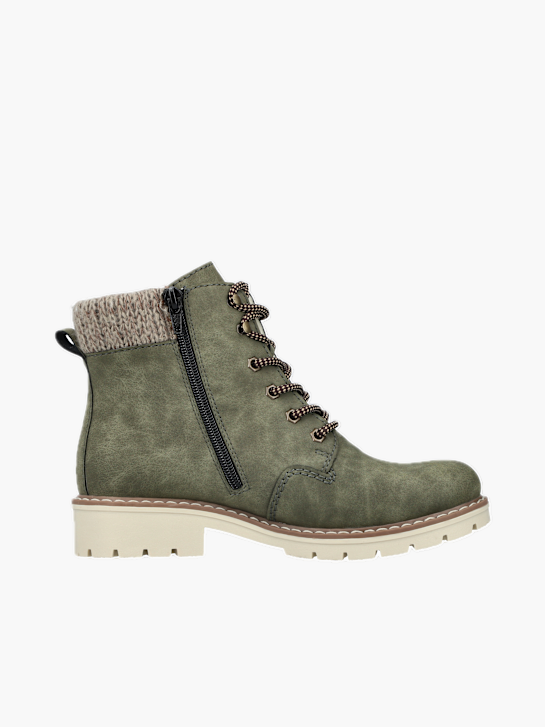 Rieker Damen Schnürstiefel Grün 136687 3