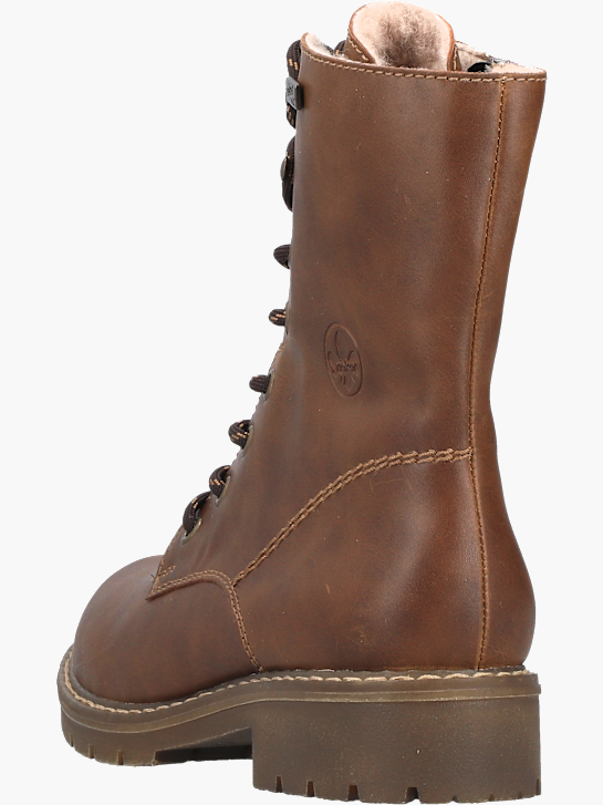 Rieker Damen Schnürstiefel Braun 142121 4