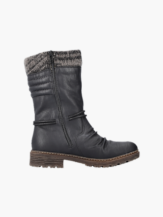 Rieker Damen Kurzstiefel Schwarz 136712 3
