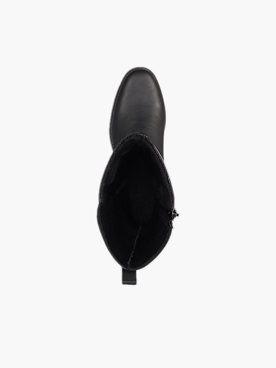 Rieker Damen Hochschaftstiefel Schwarz 136732 4