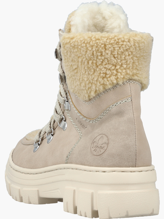 Rieker Damen Schnürstiefel Beige 142158 3