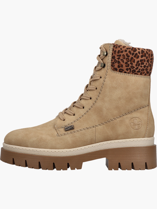 Rieker Damen Schnürstiefel Beige 142165 3