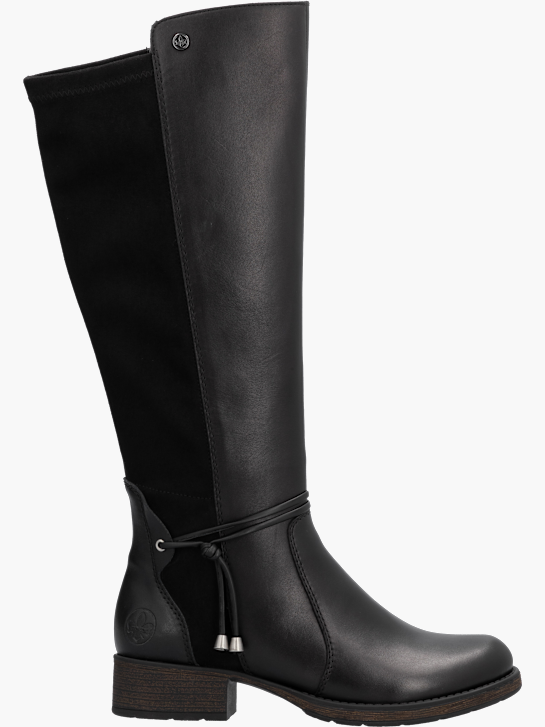 Rieker Damen Hochschaftstiefel Schwarz 142169 1