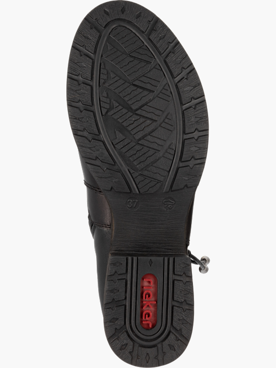 Rieker Damen Hochschaftstiefel Schwarz 142169 3