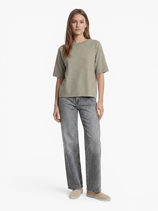 PIECES Tee-shirt Crème 122813 1
