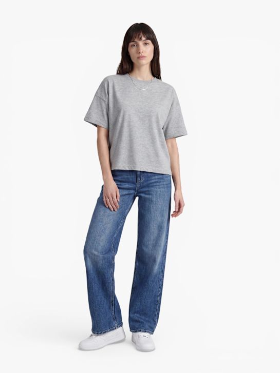 PIECES Tee-shirt Gris 122992 1