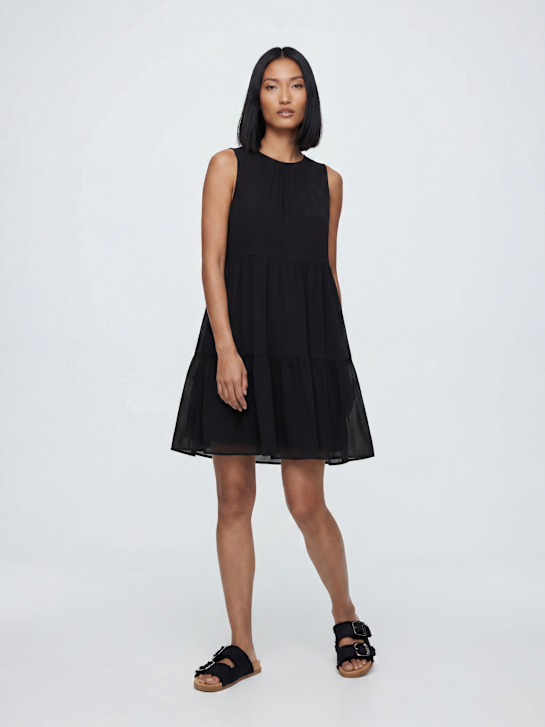 PIECES Kleid Schwarz 135630 1