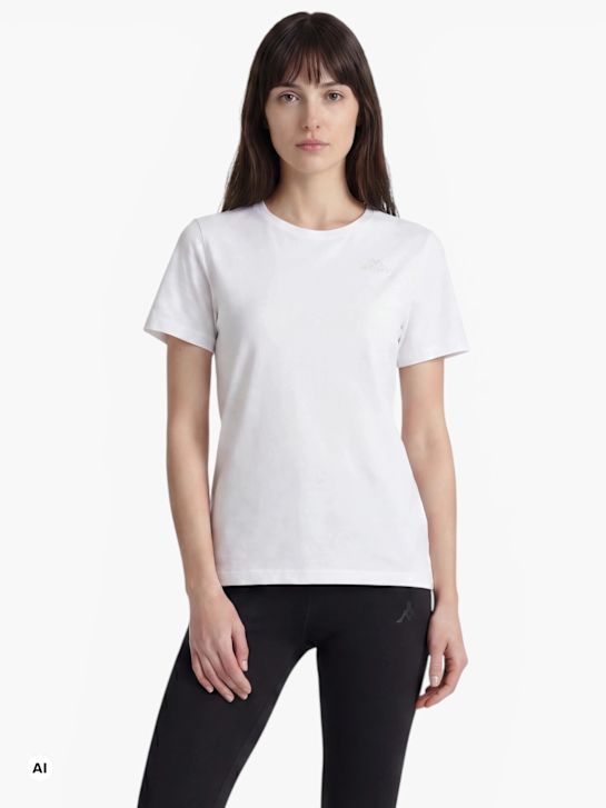 Kappa Tee-shirt Blanc 63427 1