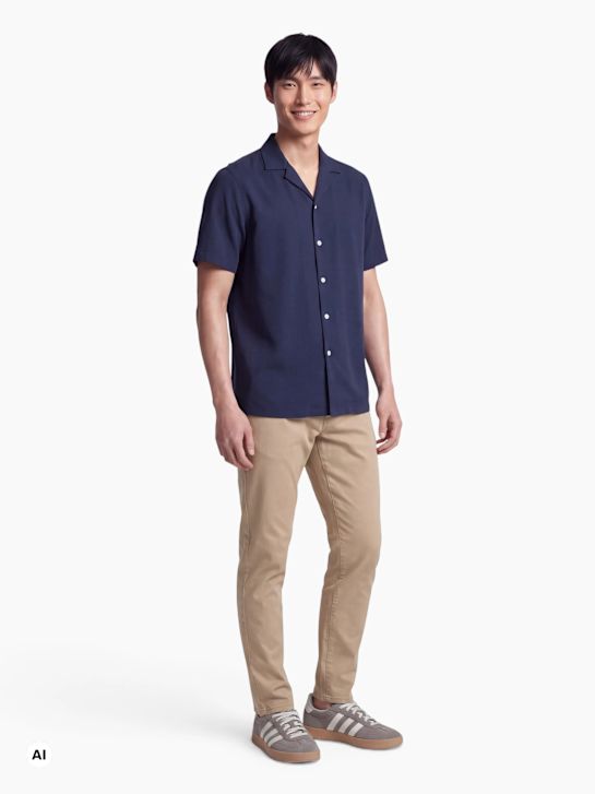 JJ Rebel Hemd Dunkelblau 76235 3