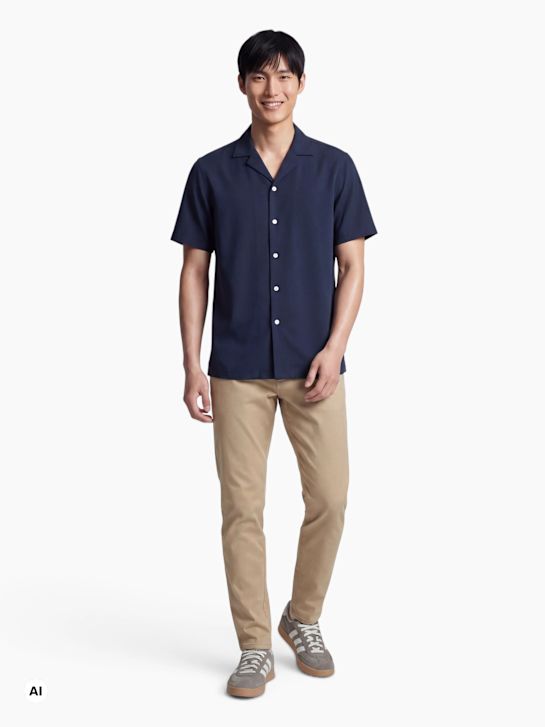 JJ Rebel Hemd Dunkelblau 76235 5