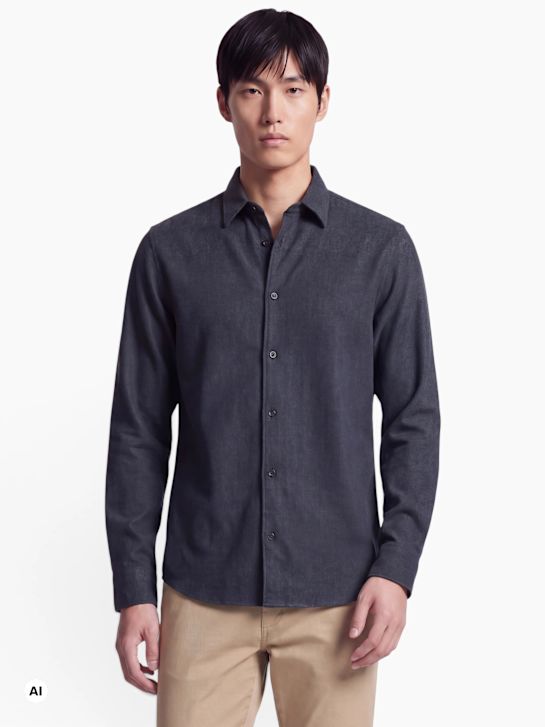 JJ Rebel Chemise Bleu foncé 80446 1