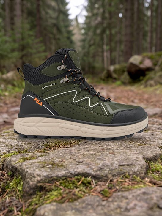 FILA Snørestøvle Oliven 96640 1