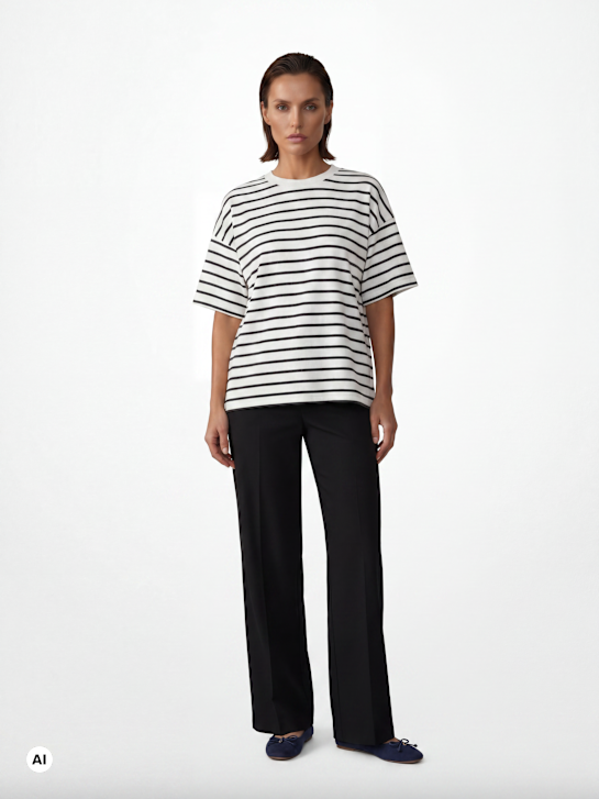 PIECES Pantalon en tissu Noir 122908 1