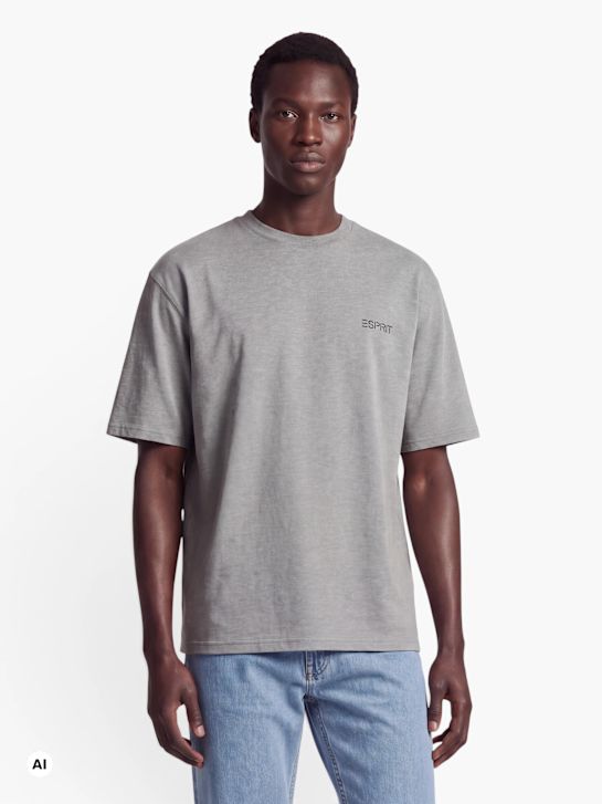 ESPRIT Tee-shirt Gris 124025 1