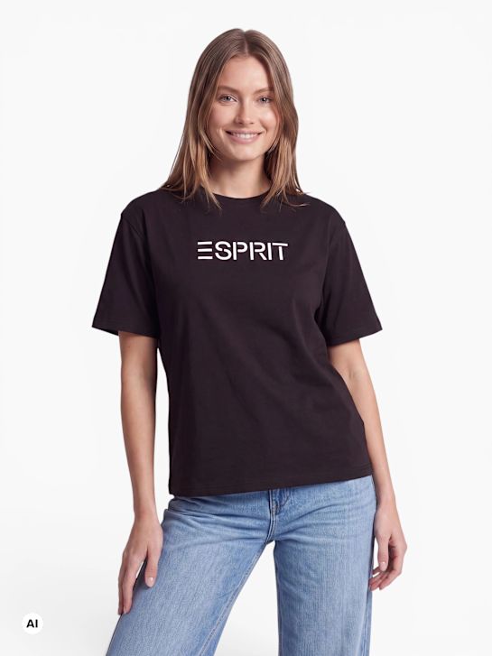 ESPRIT Tee-shirt Noir 124125 1