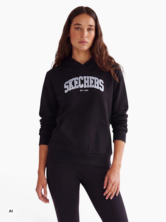 Skechers Hoodie Schwarz 141101 1