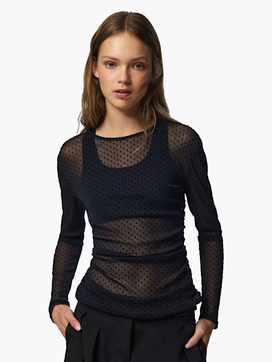 PIECES Longsleeve Schwarz 145569 1