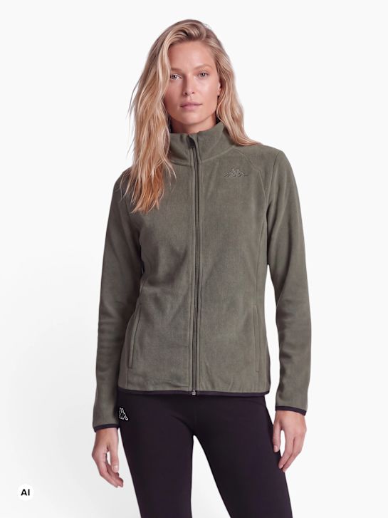 Kappa Fleecejacke Khaki 148563 1