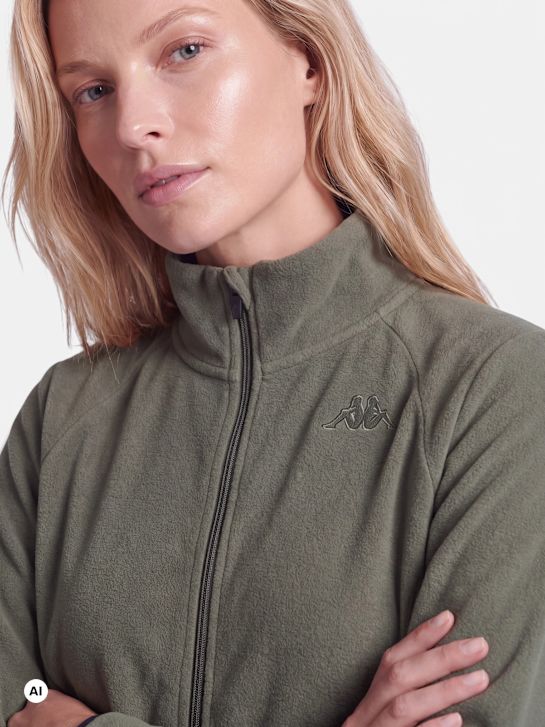 Kappa Fleecejacke Khaki 148563 4