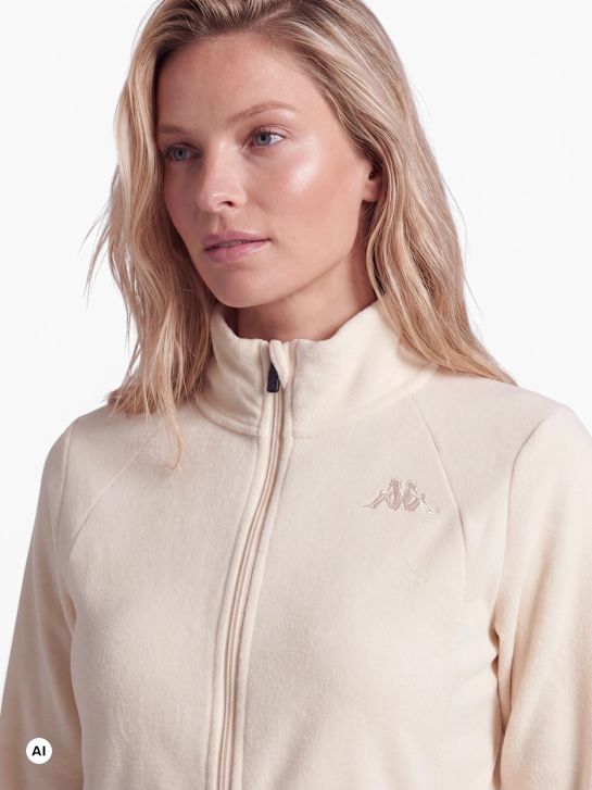 Kappa Fleecejacke Beige 148565 4