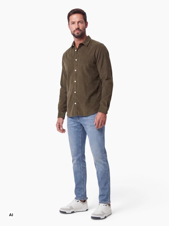 JJ Rebel Camicia Oliva 151617 3