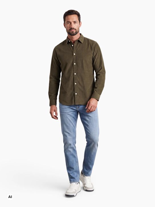 JJ Rebel Hemd Olive 151617 5