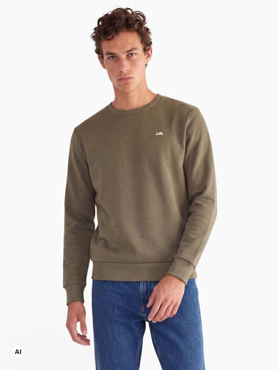 JJ Rebel Sweatshirt Khaki 151621 1