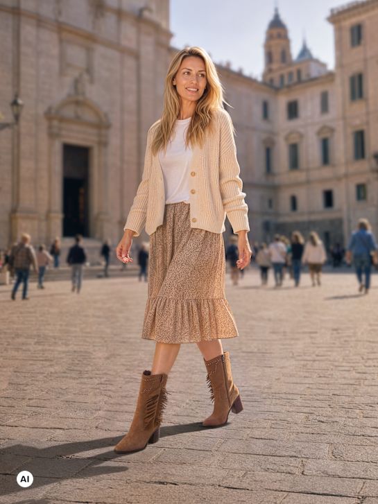 Catwalk Kaubojska čizma smeđa 152004 1