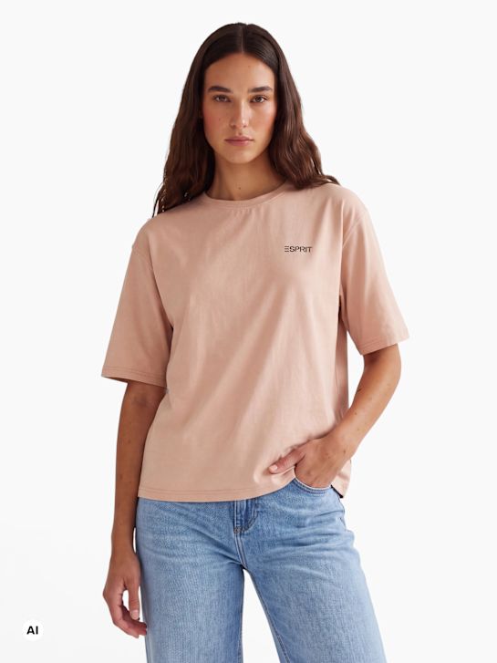 Esprit T-Shirt beż 154340 1