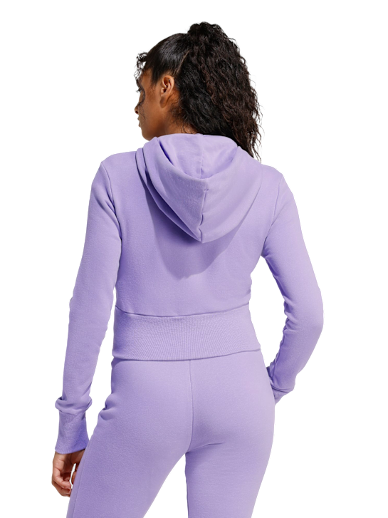 adidas Seasonal Essentials French Terry Track Top mit durchgehendem Reißverschluss Lila 156344 2