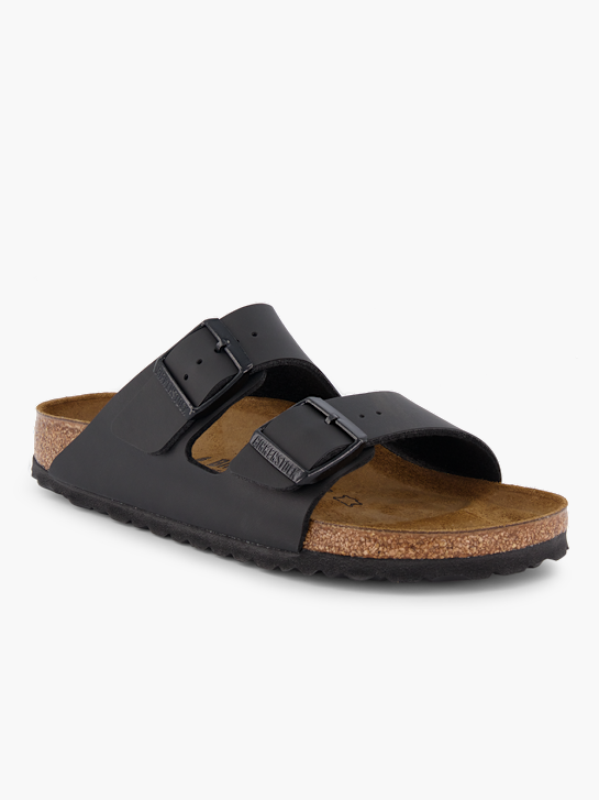Birkenstock Flache Pantolette Schwarz 94425 1