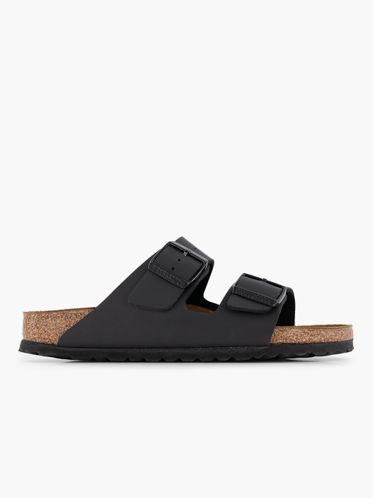Birkenstock Flache Pantolette Schwarz 94425 2