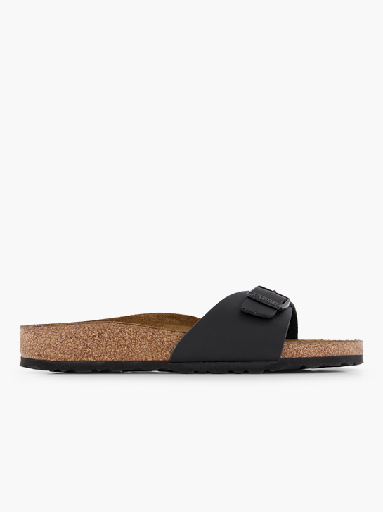 Birkenstock Flache Pantolette Schwarz 94427 2