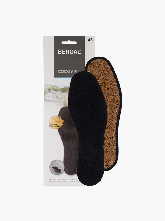 Bergal Soletta per scarpe Nero 94623 1