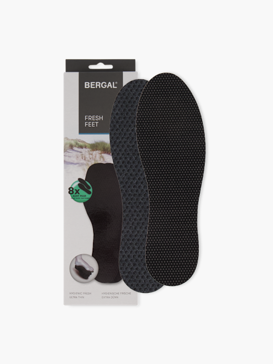 Bergal Soletta per scarpe Nero 94703 1