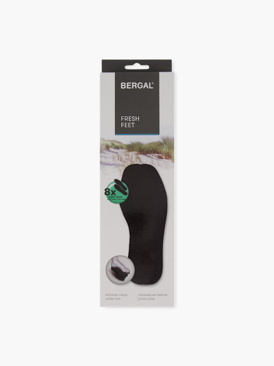 Bergal Soletta per scarpe Nero 94703 2