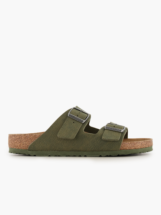 Birkenstock Flache Pantolette Grün 94815 2